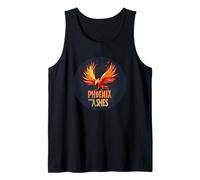Alas de fuego traje para los amantes del fénix de las cenizas Camiseta sin Mangas