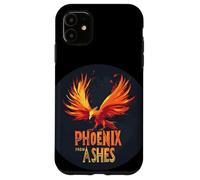 Alas de fuego traje para los amantes del fénix de las cenizas Carcasa para iPhone 11