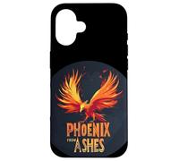 Alas de fuego traje para los amantes del fénix de las cenizas Carcasa para iPhone 16