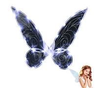 Alas de hadas, alas de mariposa, alas de princesa, alas de princesa, disfraz de alas para Navidad, cumpleaños
