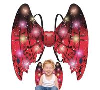 Alas de Hadas eléctricas: alas de Mariposas iluminadas con música | Moviendo el ala Brillante de Butterflly | Princesa Brillante Vestida de vías | Accesorios de rol de Fairry Fairry y Angel