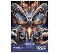 Alas de Mariposa Galaxia 1000 Piezas Puzzle Clásico Magia cósmica Puzzle para Adultos, Cartón Reciclado - Reto Educativo Chulo, Juego En Casa, Regalo Ideal para Principiantes 38x26cm/1000pcs