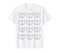 Alas de Mariposa para Colorear/Colorear Camiseta