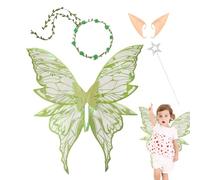 Alas De Mariposa Para Mujer | Alas de Ángel de Mariposa para Niños, Niñas y Mujeres,Accesorios de Disfraz para Cosplay para Bodas, Cumpleaños, Fiestas de Maquillaje, Princesa y Juego de Roles