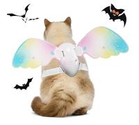 Alas de para perro ajustable eléctrico | Accesorios para disfraz de mascotas, fotografía, actuación, desfile de Halloween, boda, cumpleaños, celebración, acontecimiento, lindo, creativo