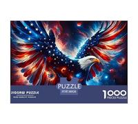 Alas del Águila Americana Material De Papel Resistente Buen Rompecabezas, Apto para Relax En Casa Y Hobbies Personales 38x26cm/1000pcs