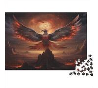 Alas extendidas Fénix Rompecabezas Puzzle,1000pcs (75x50cm) Adulto Juego EduGatoivo Decoración del Hogar