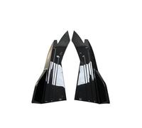 Alas Faldón Lateral Falda Lateral del Coche Ángulo Trasero Parachoques Alerón Divisor Falda Lateral Difusor Esquina Envoltura Protección 2 Piezas Universal