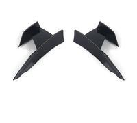Alas Faldón Lateral para F80 F82 para M3 para M4 Parachoques Delantero del Coche Aleta Divisor Spoiler Canard Pegatina 6 Uds(Negro)