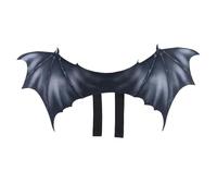Alas para mascotas - Cute Cat Dog Halloween Bat Wings | Costumes ajustables para mascotas con bolas de calabaza para Halloween cachorro gatito cosplay Props for Peț Dress Up Puppy Festival Party Club