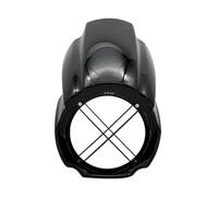 Alas para Moto Carenado de Faro de Motocicleta Compatible con Haojue TR300 Plus, Cubierta de Faro ABS Moldeado por inyección.(Blue)