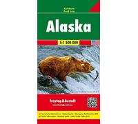 Alaska 1:1.500.000 mapa de carreteras. Freytag & Berndt.: Wegenkaart 1:1 750 000 (Auto karte)