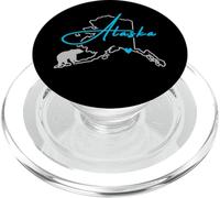 Alaska América con Oso Polar PopSockets PopGrip para MagSafe