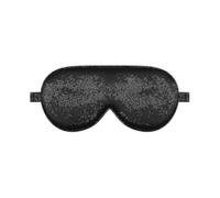Alaska Bear Sleep Mask Silk Cool - No Pressure Eye Donuts Contour - Handmade, Upgrade Over Conventional "flat" Masks (black, Gift Ready Packaging)-xin