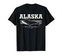 Alaska Bowhead Whale Vintage Alaskan Souvenir Camiseta