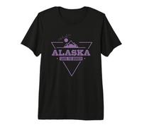 Alaska Comparte The Wonder State USA Camiseta Premium