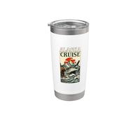 Alaska Cruise Squad Family Cruise Alaska Matching Vaso térmico de acero inoxidable de doble pared