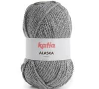 ALASKA de Lanas Katia. Ovillo de color acero