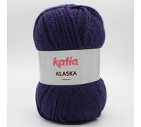 ALASKA de Lanas Katia. Ovillo de color morado
