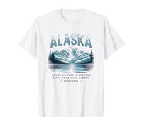 Alaska Donde el Silencio es Infinito y el Cielo se Acerca Camiseta