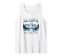 Alaska Donde el Silencio es Infinito y el Cielo se Acerca Camiseta sin Mangas