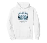 Alaska Donde el Silencio es Infinito y el Cielo se Acerca Sudadera con Capucha