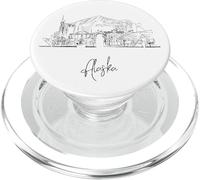 Alaska El Último Horizonte Frontera Viajes Recuerdos Paisaje Urbano PopSockets PopGrip para MagSafe