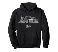Alaska El Último Horizonte Frontera Viajes Recuerdos Paisaje Urbano Sudadera con Capucha