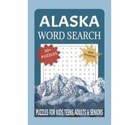 Alaska Escapes A Word Search Puzzle Book: Alaska Word Search Easy To Read Featuring Alaska Nature,Alaska Wildlife, Alaska Mountains & More | 6x9 ... Lovers, Perfect for Vacations & Fun