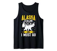 Alaska está llamando y debo ir a Alaska Camiseta sin Mangas