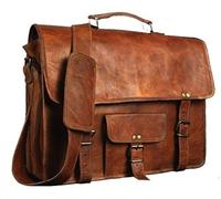 Alaska Exportations - Bolso de piel para ordenador portátil, para hombre y mujer, maletín para hombre, bolso perfecto para la escuela y el trabajo (12 X 17 inch)