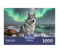 Alaska Klee Kai（1） 1000 Pieces Puzzles, for Adults and Children Ages 12 70x50cm/1000pcs