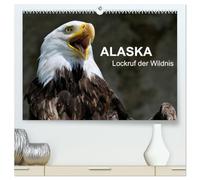 Alaska - Lockruf der Wildnis (hochwertiger Premium Wandkalender 2026 DIN A2 quer), Kunstdruck in Hochglanz: Wunderschöne, spektakuläre und emotionale ... die Einzigartigkeit der Wildnis Alaskas.