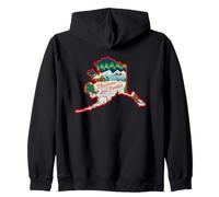 Alaska Navidad en la última Frontera Magia Sudadera con Capucha