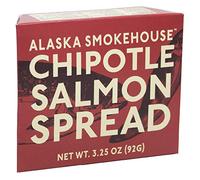 Alaska Smokehouse Chipotle Salmon Spread Serving Design, 3.5 Ounce Boxes (Pack of 6)