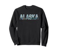Alaska T-Shirt - Retro Vintage Travel Outdoors Mountain Sudadera