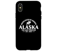 Alaska - The Last Frontier - Throwback Design - Classic Carcasa para iPhone X/XS