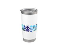 Alaska The Last Frontier Vaso térmico de acero inoxidable de doble pared