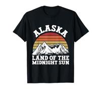 Alaska Tierra del sol de medianoche Alaska Camiseta