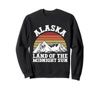 Alaska Tierra del sol de medianoche Alaska Sudadera