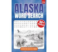 Alaska Word Search puzzle book: Word Search Puzzle Book with a Alaska theme | Wildernis, Forest, Wildlife | 6x9 inches 110 pages | 50+ Puzzles | Solutions included