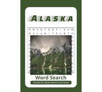 Alaska Word Search Puzzle Book: Word Searches with Easy to Read Print about Alaska, Wildlife, Nature and Adventure and More | 6x9 inches, 110 pages | ... Gift for Vacations, Holidays and Free Times