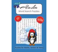 Alaska Word Search: Word Search with Easy to Read Print about Alaska, Polar Bears, Eskimos and More | 6x9 inches, 110 pages | 50+ Puzzles...Gift for Vacations, Holidays and Free Time
