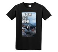 Alaskan Bush People Hit Color Men's T-Shirt Unisex Black Cotton Print tee Shirts L