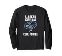 Alaskan Klee Kai El Perro Oficial de Cool People Gift Manga Larga