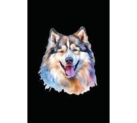 ALASKAN MALAMUTE: ANIMALS OF THE WORLD, Positive affirmations, Motivational and inspirational notebook, Animal notebook, Birthday gifts, Notebook gifts, Anniversary gifts, For all...