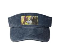 Alaskan Malamute Bokeh Mascotas Perros Lindo, Sombreros Deportivos con Visera, Gorra de béisbol Superior vacía, Gorra con Visera de protección Solar