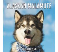 Alaskan Malamute Calendar 2026: 14-Month Organizer from Nov 2025 to Dec 2026 | Perfect for Home, Office, School & Family Scheduling, For Men , Women , Girls , Boys
