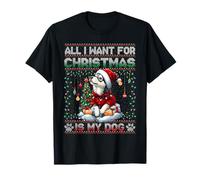 Alaskan Malamute Christmas Tree Decorations Dog Lover Xmas Camiseta