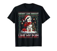 Alaskan Malamute Christmas Tree Decorations Dog Lover Xmas Camiseta